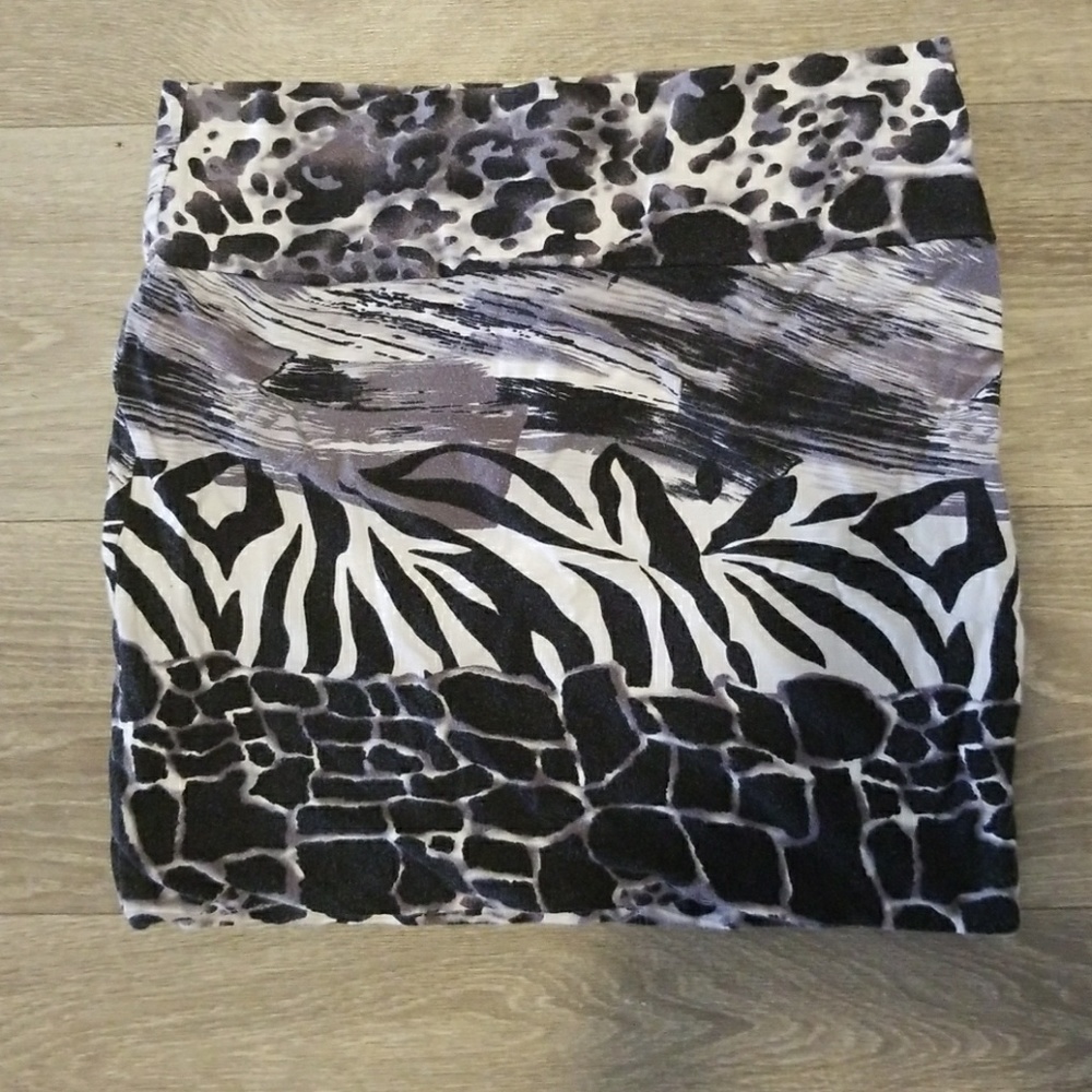 Printed skirt